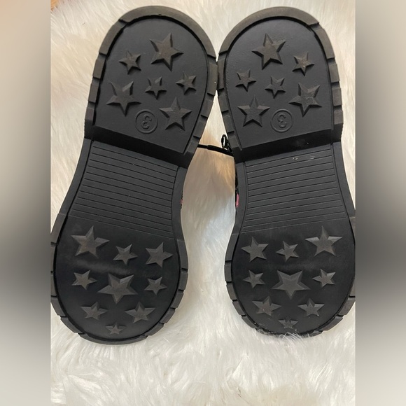 Art Class Flower Zip-Up Boots. Girls Size 3 - Picture 11 of 13